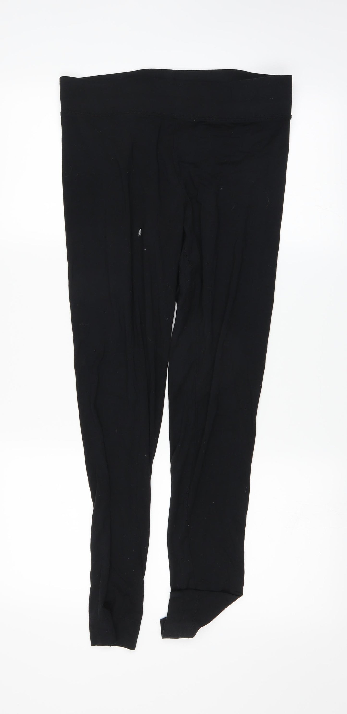 Marks and Spencer Womens Black   Jogger Leggings Size 14 L26 in