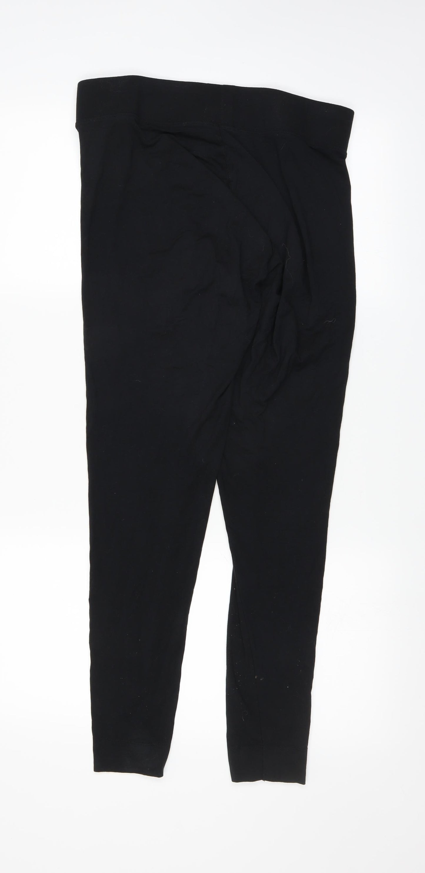 Marks and Spencer Womens Black   Jogger Leggings Size 14 L26 in
