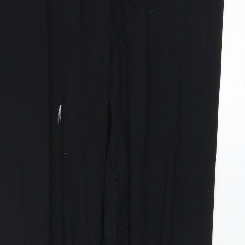 Marks and Spencer Womens Black   Jogger Leggings Size 14 L26 in