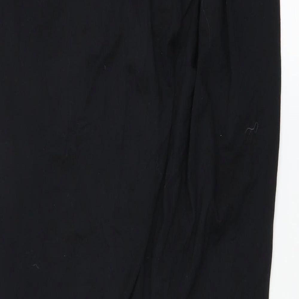 Marks and Spencer Womens Black   Jogger Leggings Size 14 L26 in