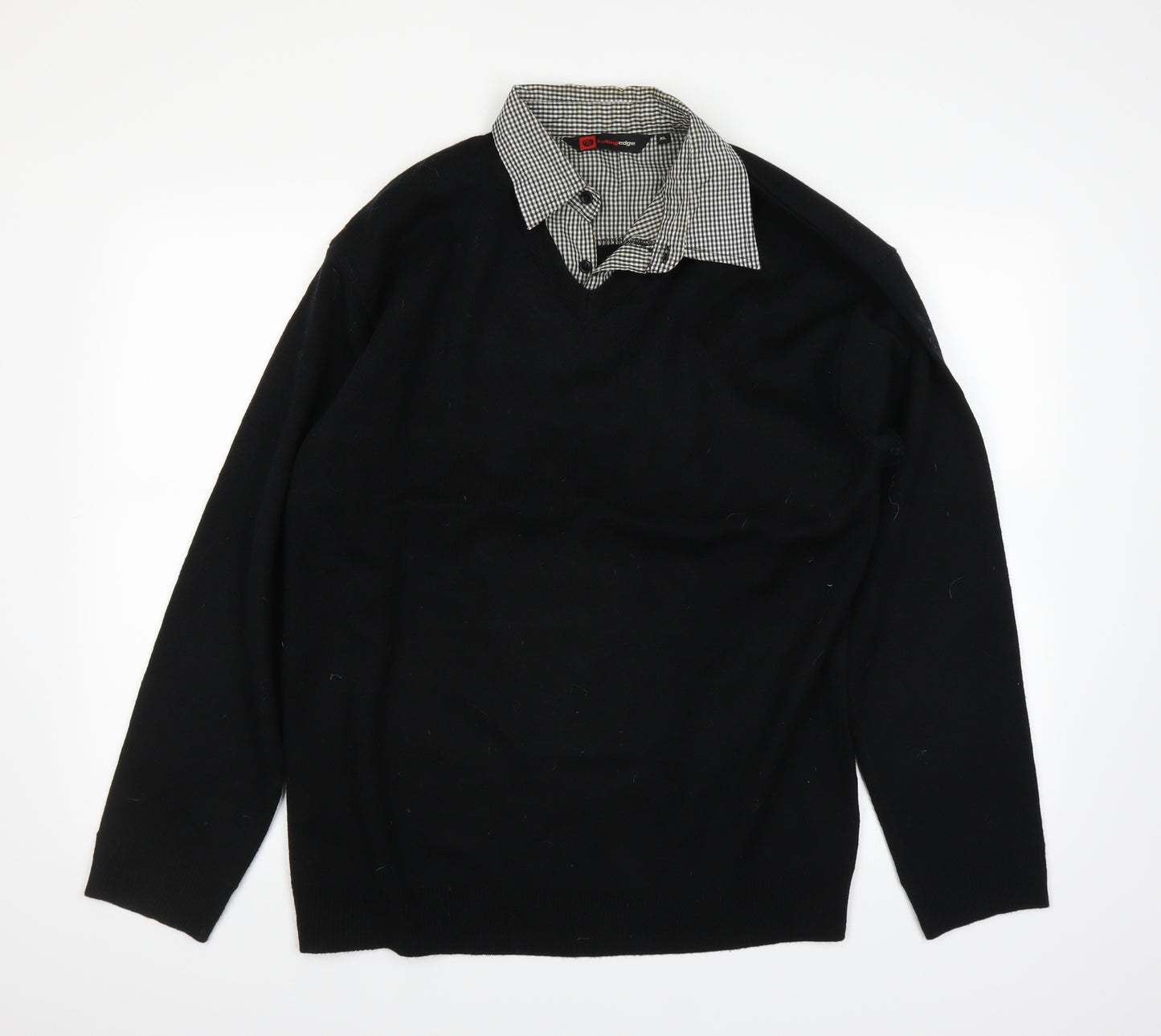 Cutting Edge Mens Blue   Pullover Jumper Size XL