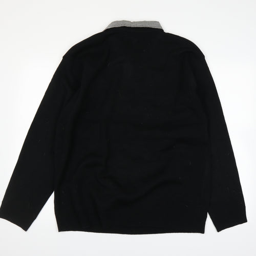 Cutting Edge Mens Blue   Pullover Jumper Size XL