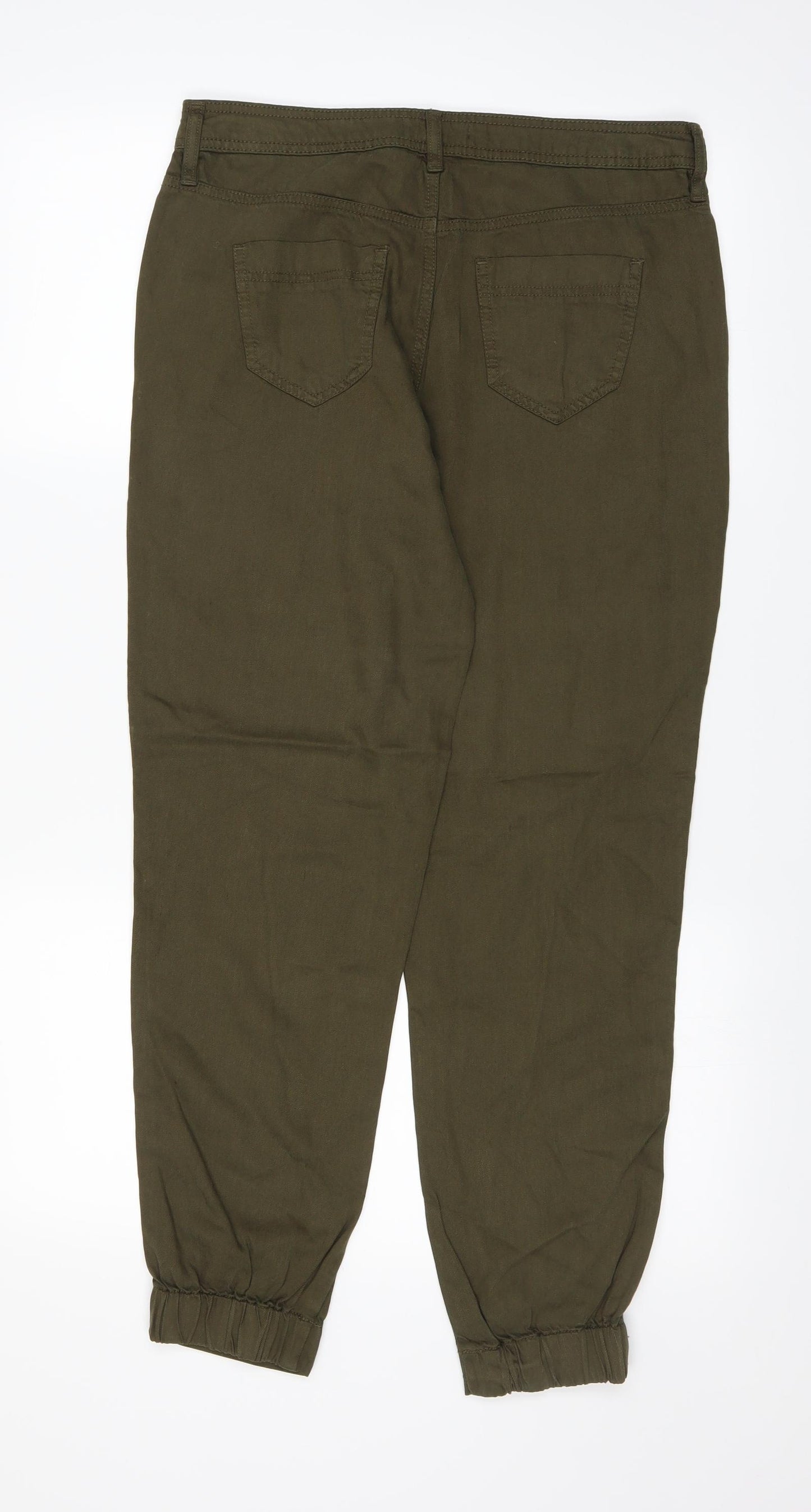 F&F Womens Green   Straight Jeans Size 8 L26 in