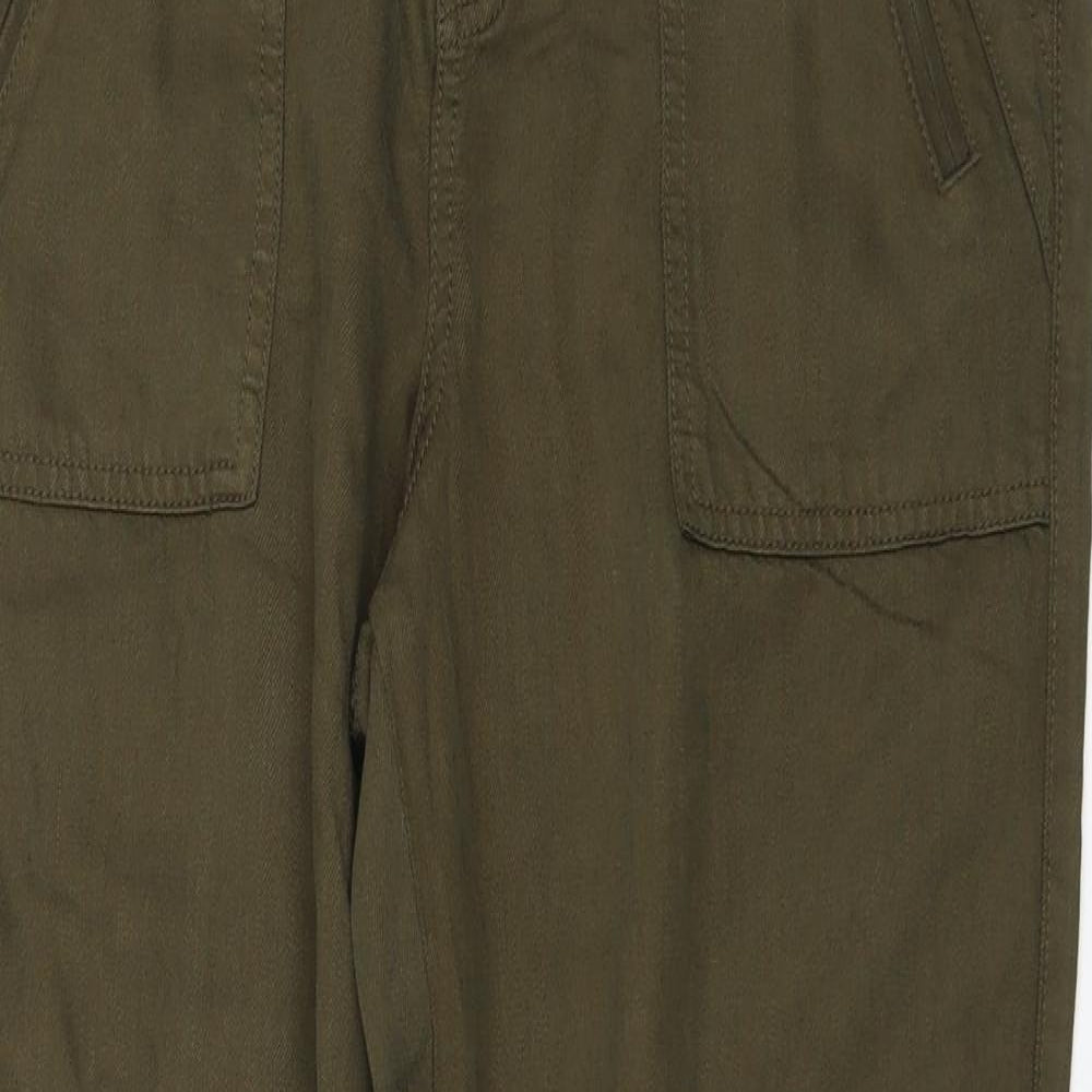 F&F Womens Green   Straight Jeans Size 8 L26 in