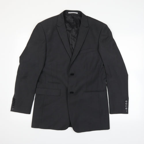Scopes Mens Grey   Jacket Suit Jacket Size 36