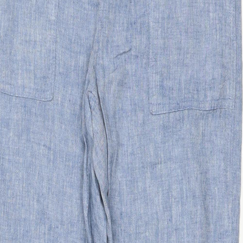 F&F Womens Blue   Trousers  Size 8 L28 in