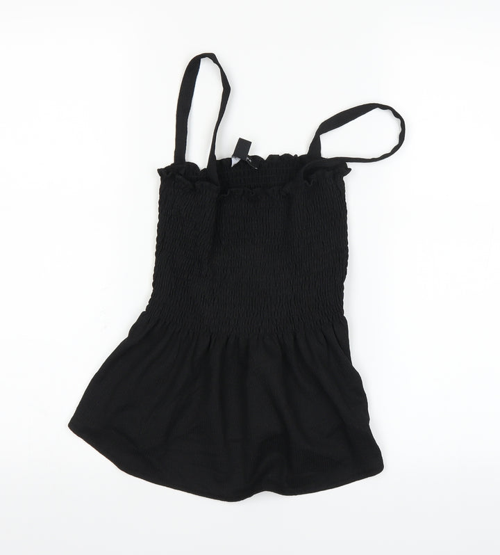New Look Womens Black A-Line Size 8