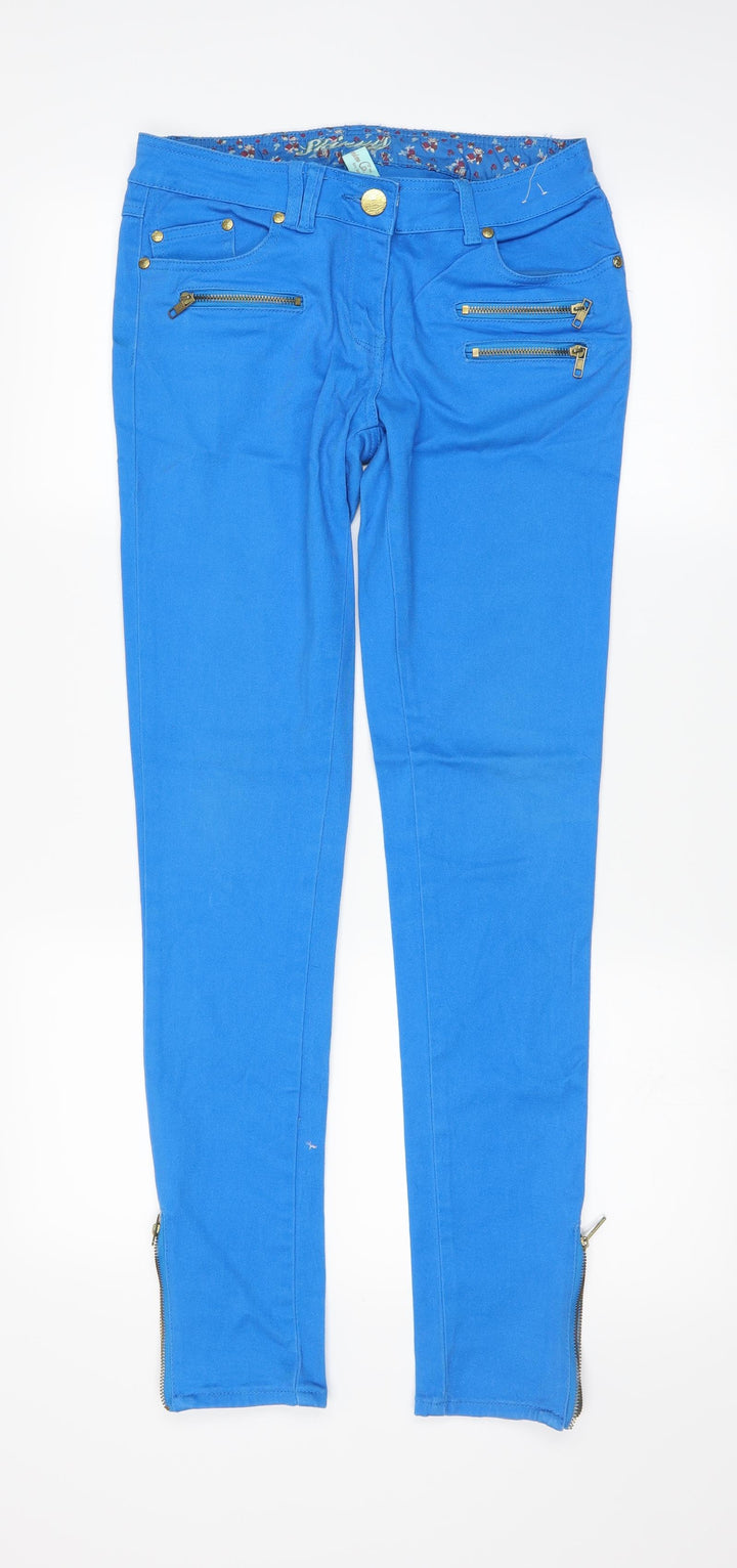 Bullhead Denim Co. Womens Blue   Straight Jeans Size 10 L30 in