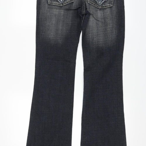 Preworn Womens Blue   Bootcut Jeans Size 10 L32 in