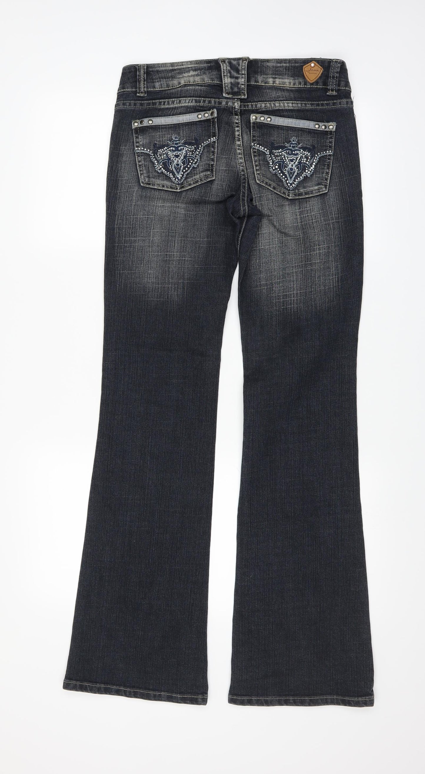 Preworn Womens Blue   Bootcut Jeans Size 10 L32 in