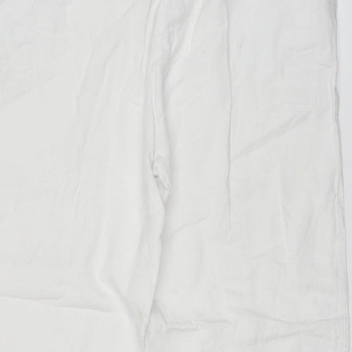 Kaleidoscope Womens White   Trousers  Size 14 L24 in