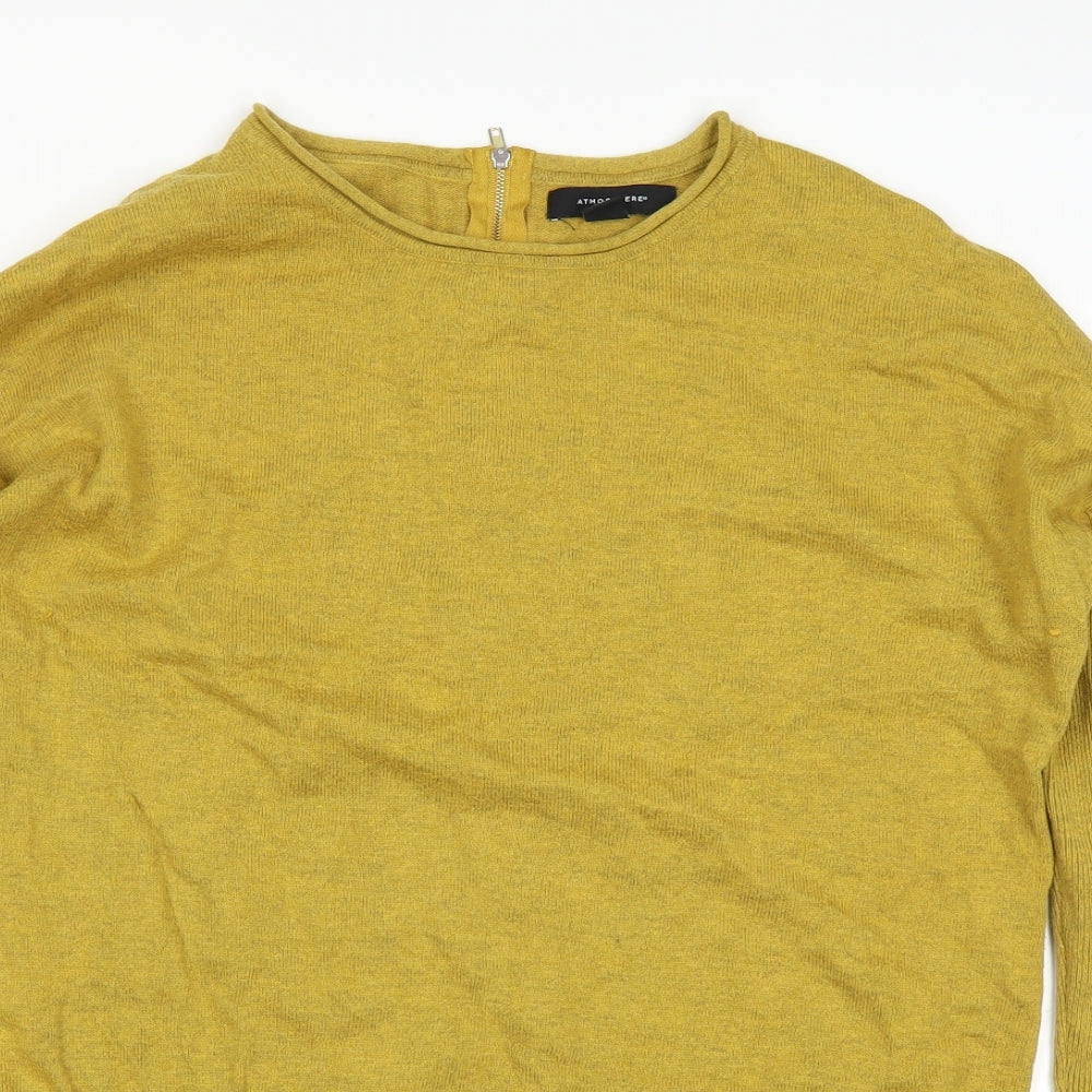 Atmosphere Womens Yellow   Pullover Jumper Size L