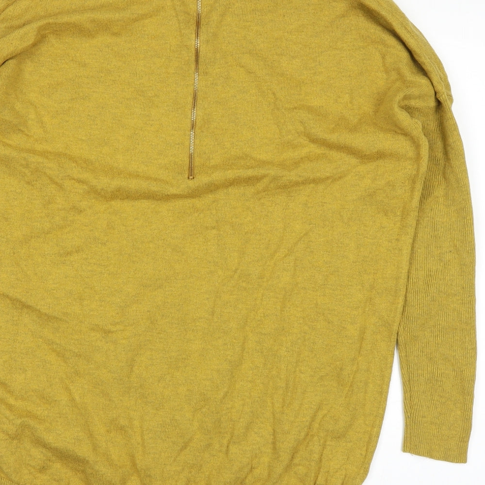 Atmosphere Womens Yellow   Pullover Jumper Size L
