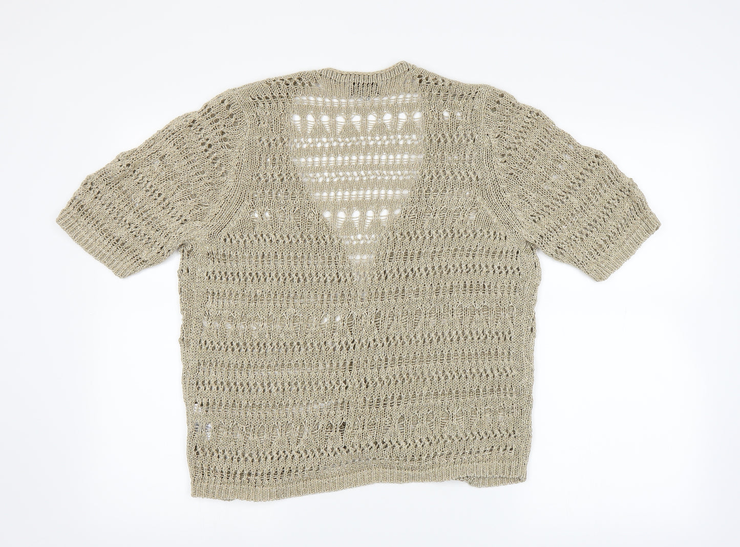 Per Una Womens Brown   Cardigan Jumper Size 14