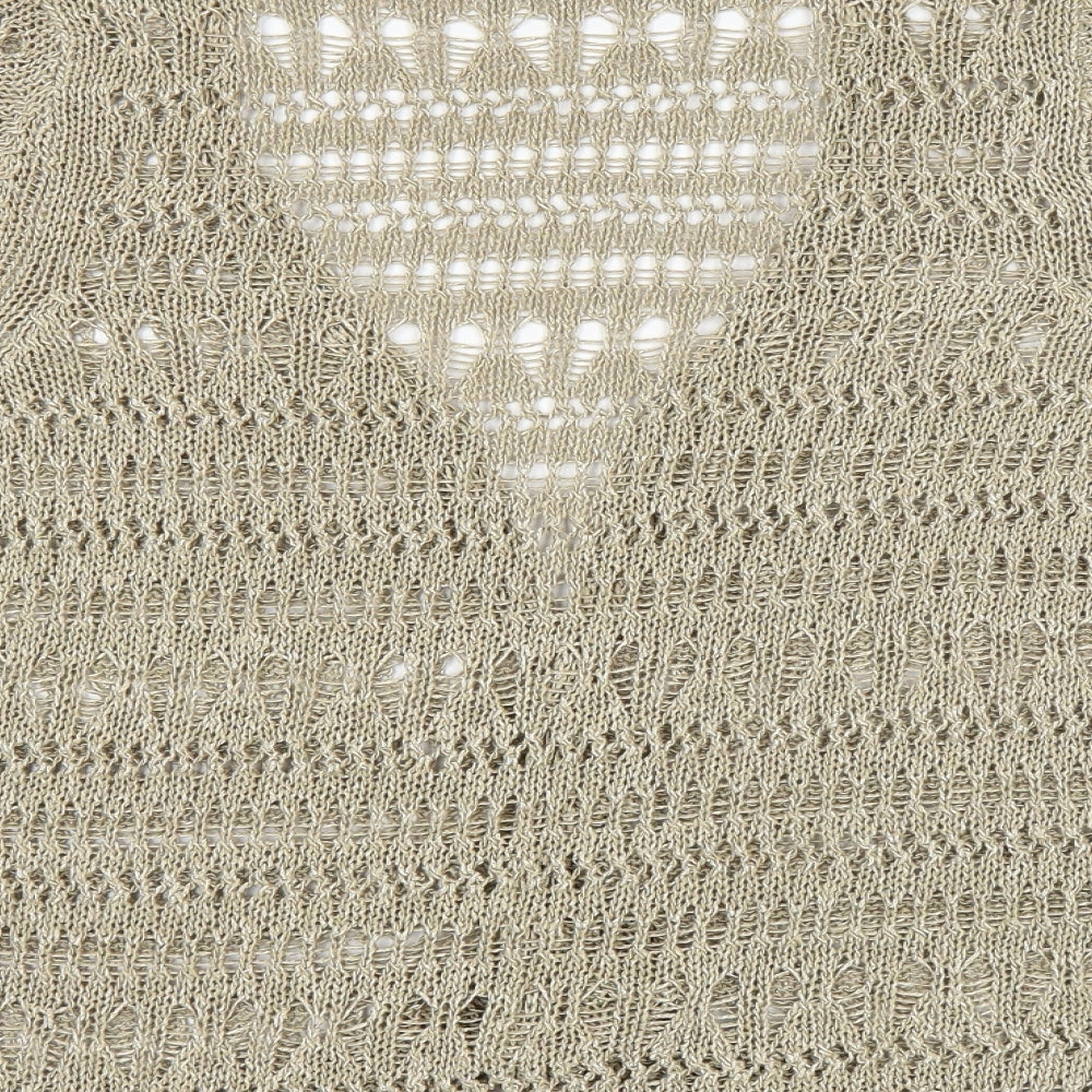 Per Una Womens Brown   Cardigan Jumper Size 14