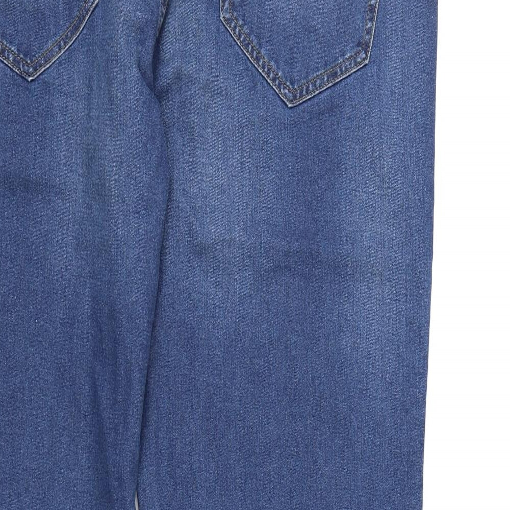Studio Denim Mens Blue  Denim Straight Jeans  L30 in