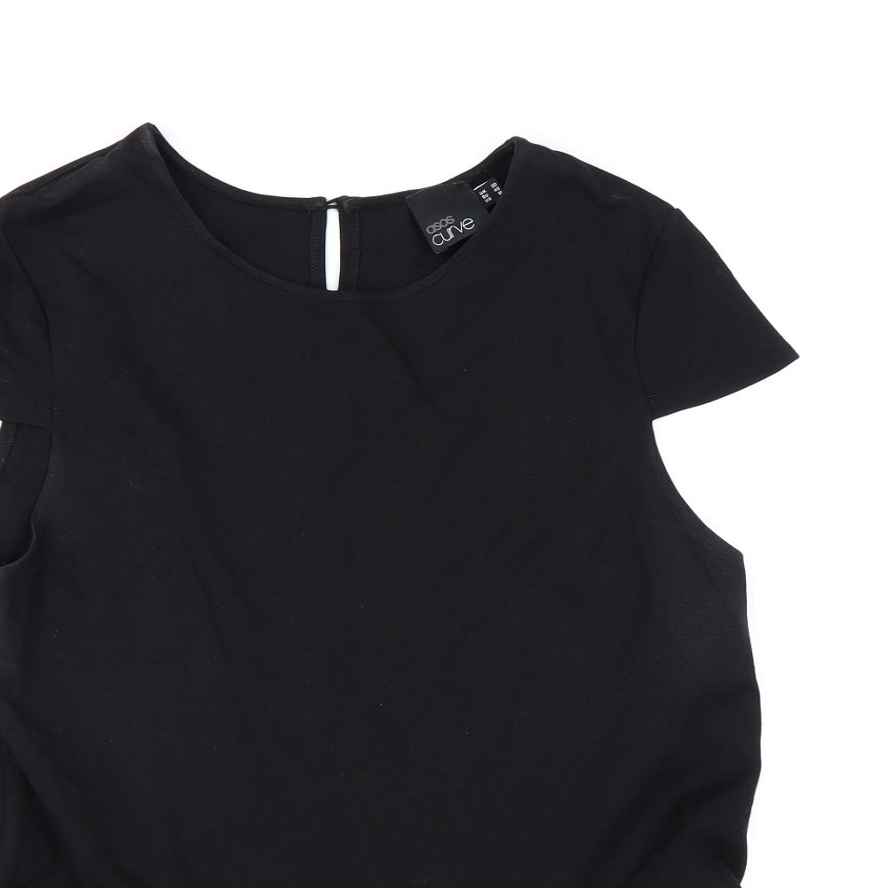 ASOS Curve Womens Black   Basic T-Shirt Size 20