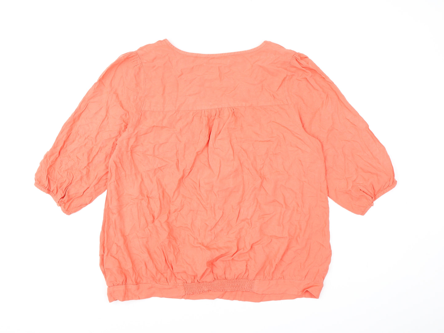 NEXT Womens Orange   Basic Blouse Size 20