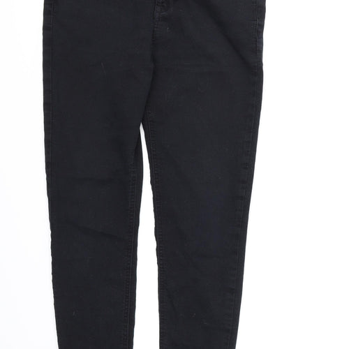 Denim CO. Womens Black  Denim Skinny Jeans Size 12 L24 in