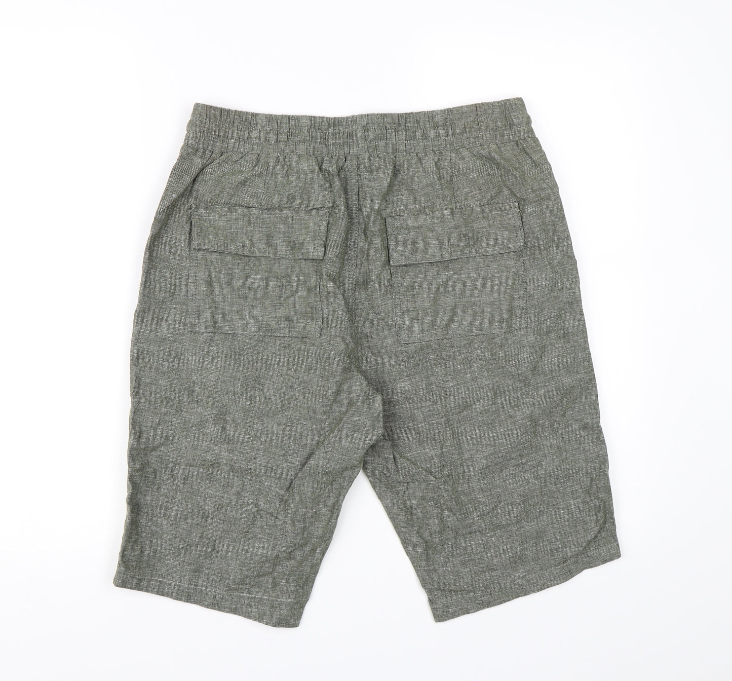 Primark Mens Green   Chino Shorts