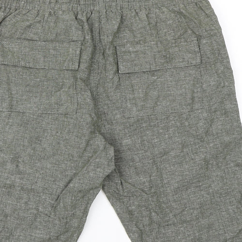 Primark Mens Green   Chino Shorts