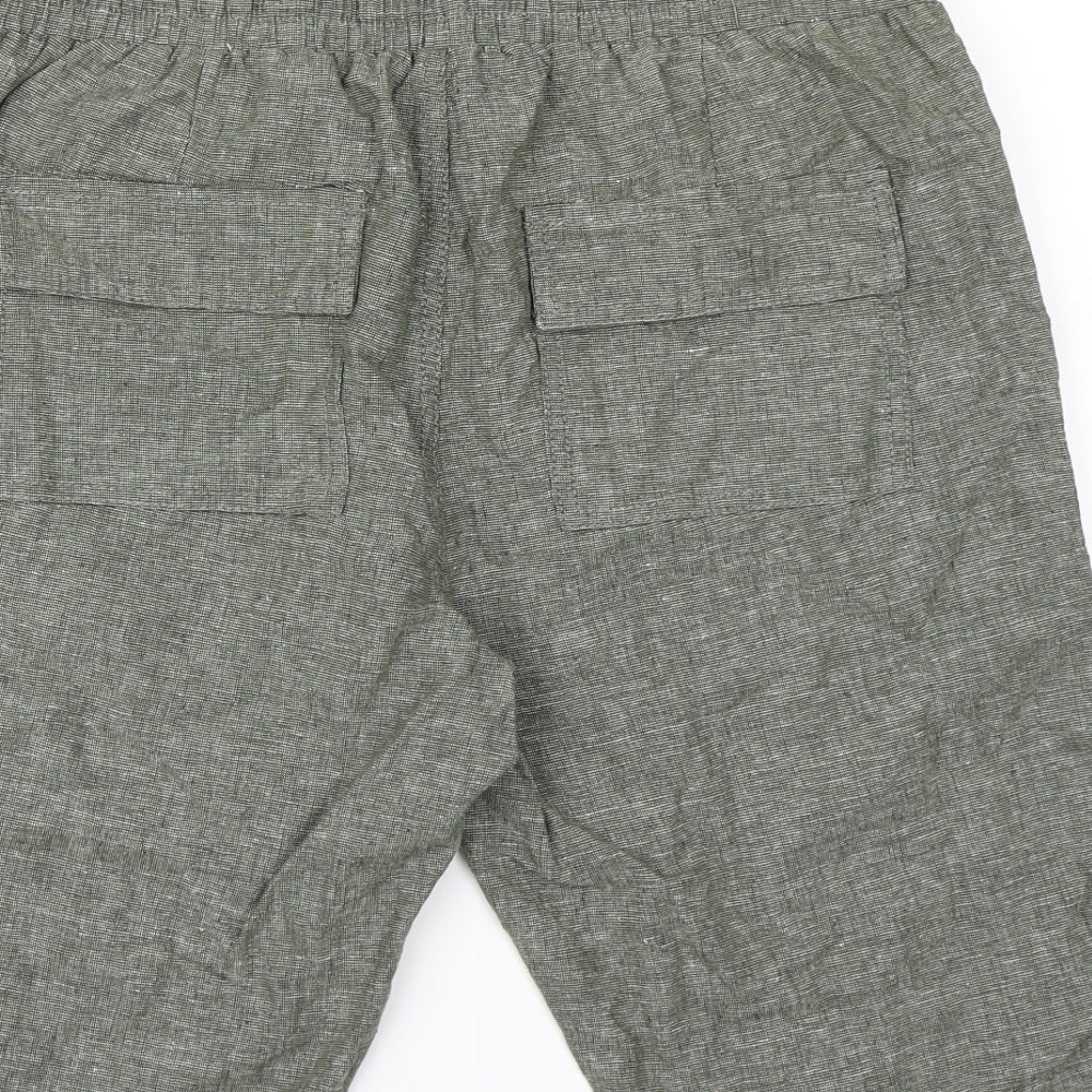 Primark Mens Green   Chino Shorts