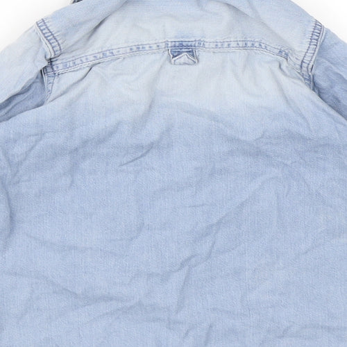 NEXT Boys Blue  Denim Basic Button-Up Size 4 Years