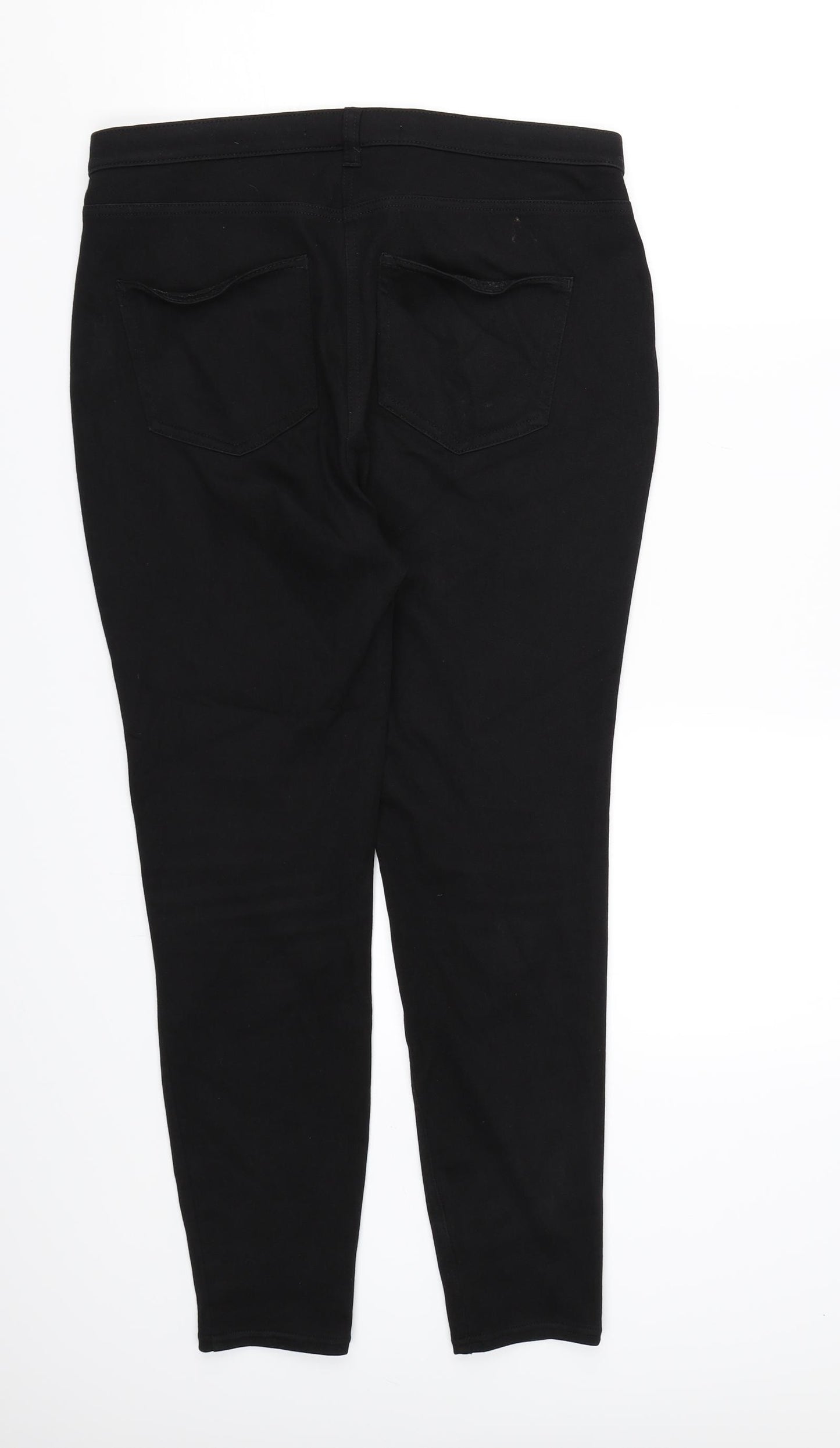 NEXT Womens Black  Denim Jegging Jeans Size 14 L26 in