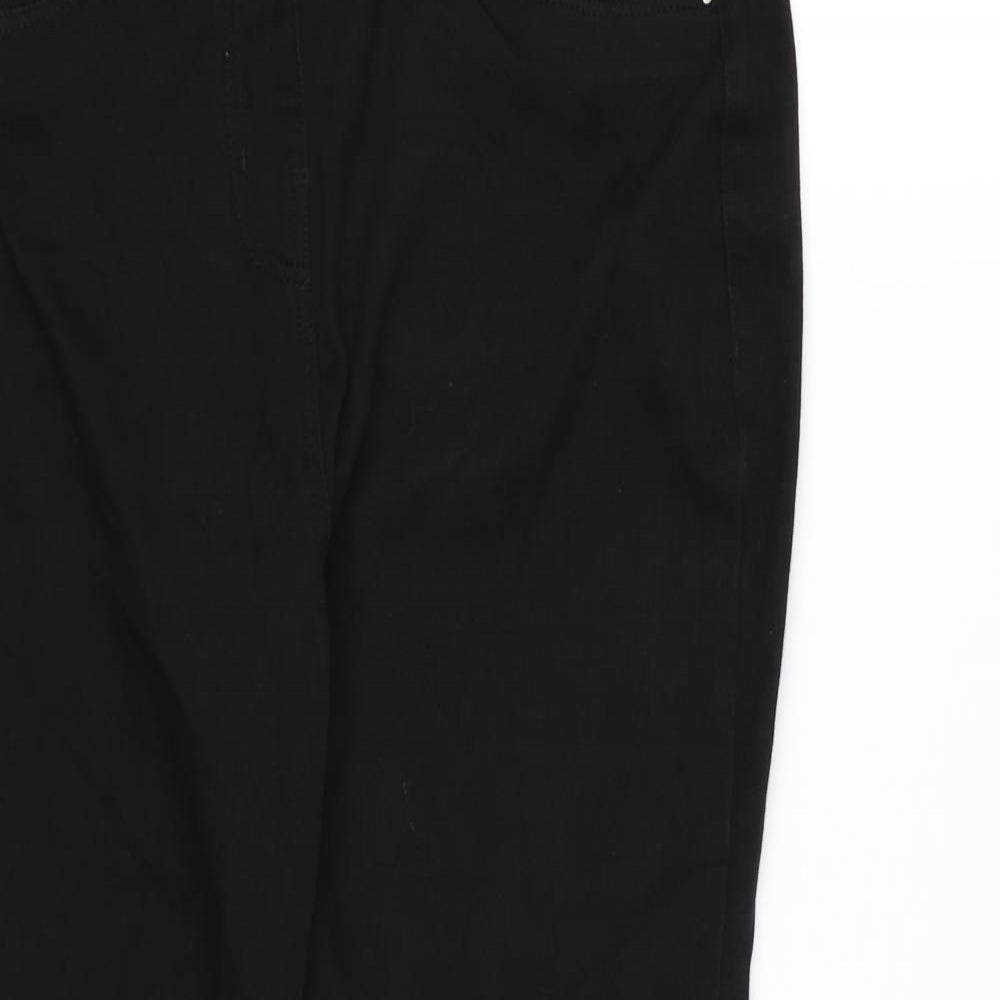 NEXT Womens Black  Denim Jegging Jeans Size 14 L26 in