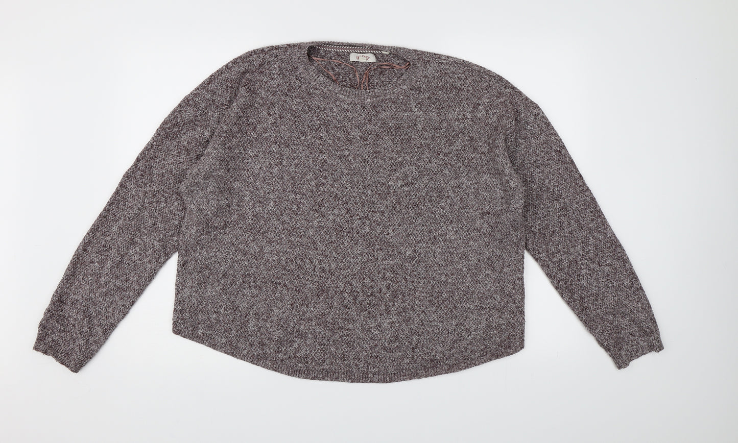 FatFace Womens Brown   Pullover Jumper Size 18