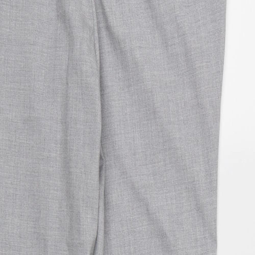 NEXT Womens Grey  Rayon Dress Pants Trousers Size 10 L26 in