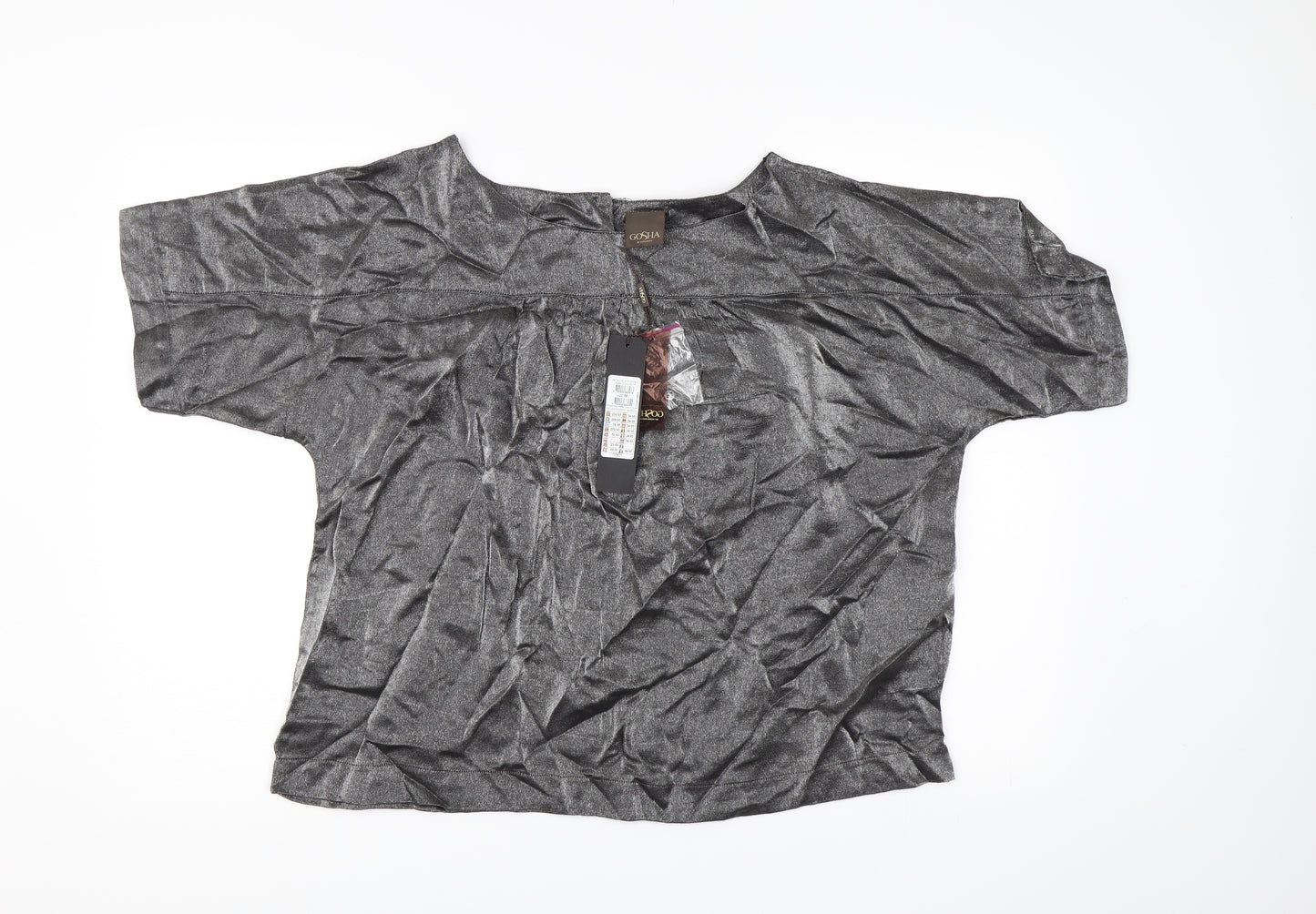 VERO MODA Womens Silver   Basic Blouse Size M