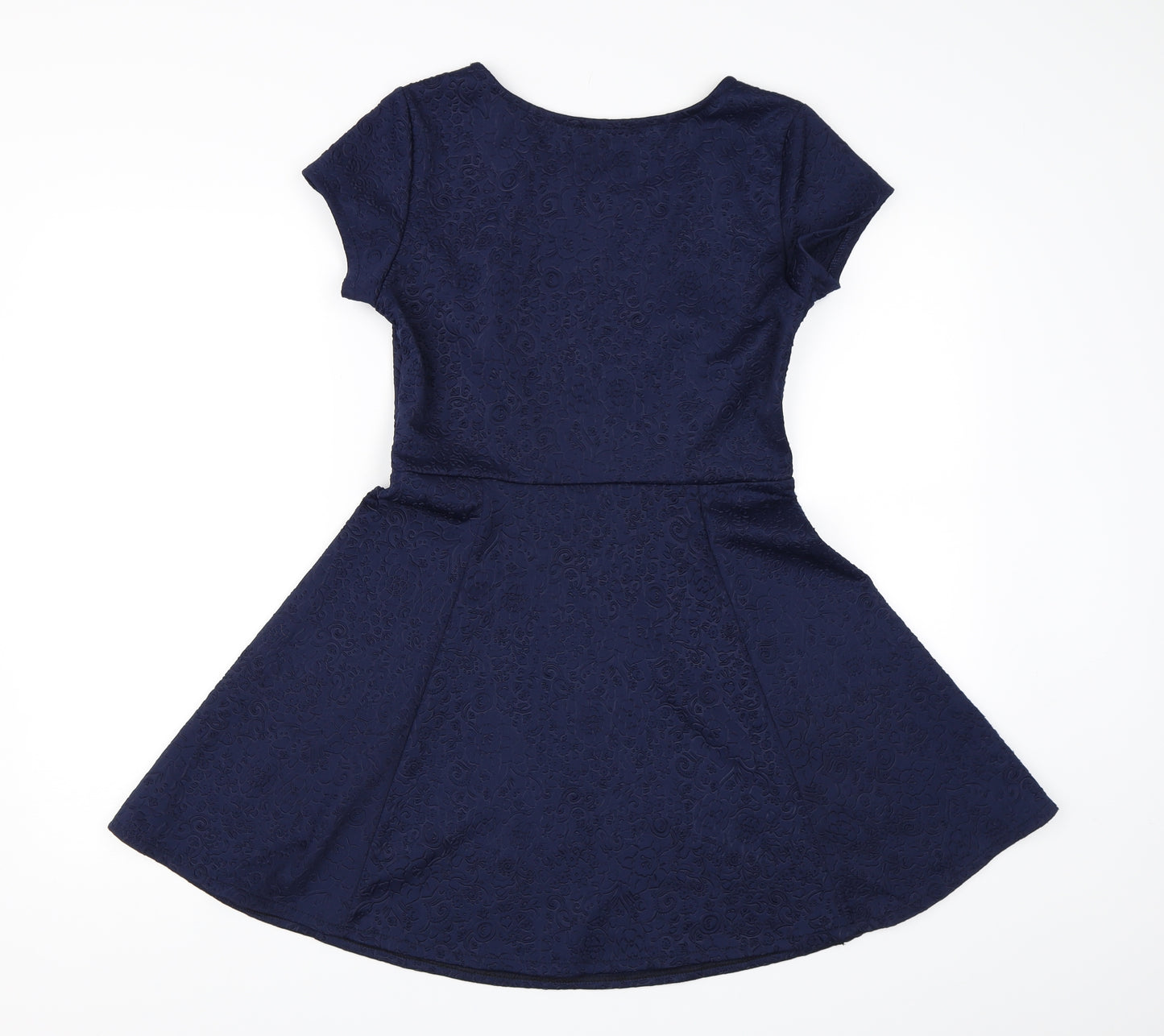 Preworn Womens Blue   T-Shirt Dress  Size L