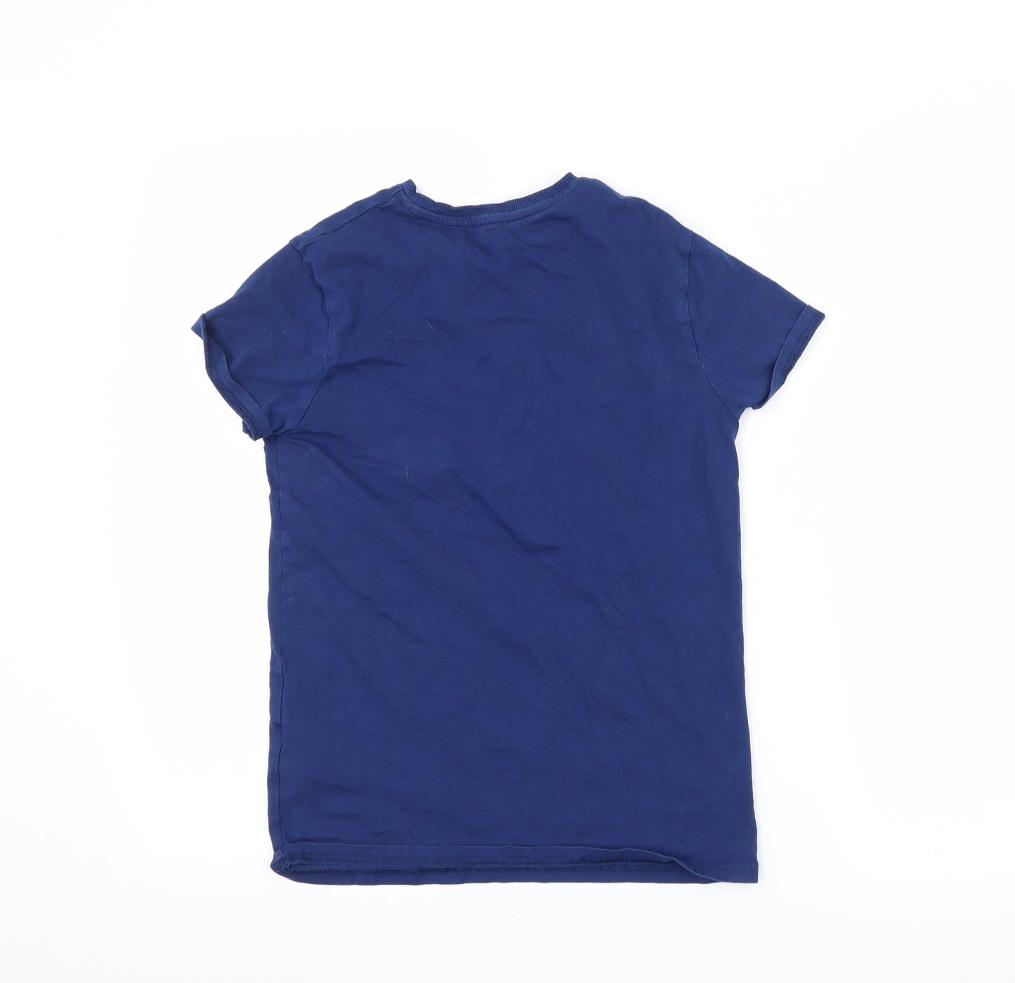 Marks and Spencer Boys Blue   Basic T-Shirt Size 11-12 Years  - gamer