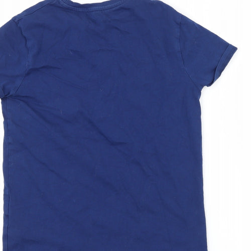 Marks and Spencer Boys Blue   Basic T-Shirt Size 11-12 Years  - gamer