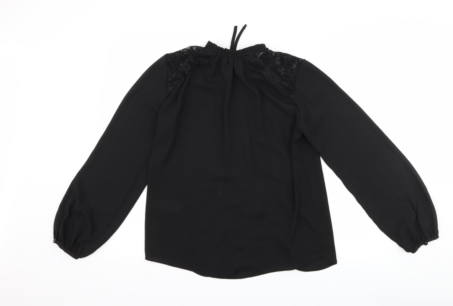 Dorothy Perkins Womens Black   Basic Button-Up Size 12