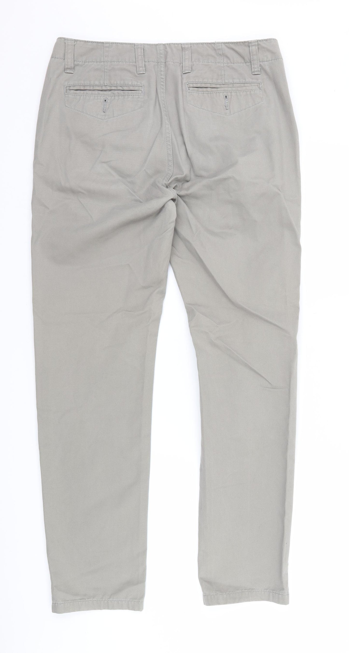 F&F Mens Grey   Chino Trousers Size 32 L32 in