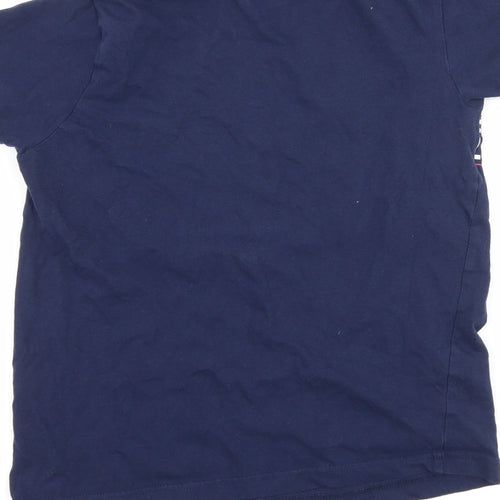 Primark Boys Blue   Basic T-Shirt Size 9-10 Years  - slogan