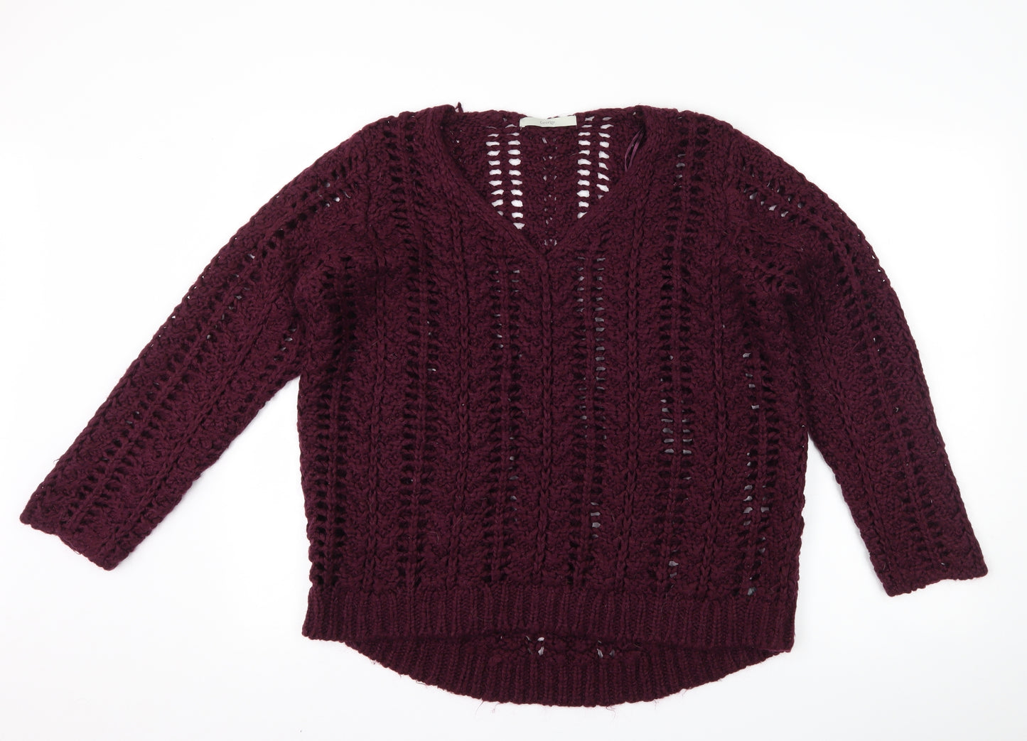 George Womens Purple   Pullover Jumper Size 12