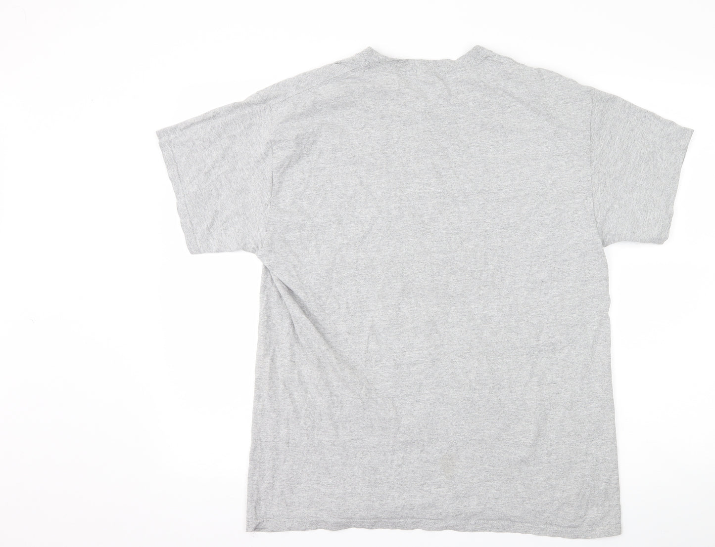 Boohoo Womens Grey   Basic T-Shirt Size L  - graphic
