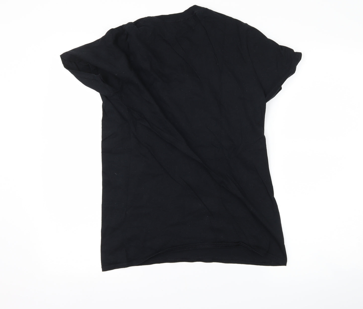 boohoo man Mens Black    T-Shirt Size S