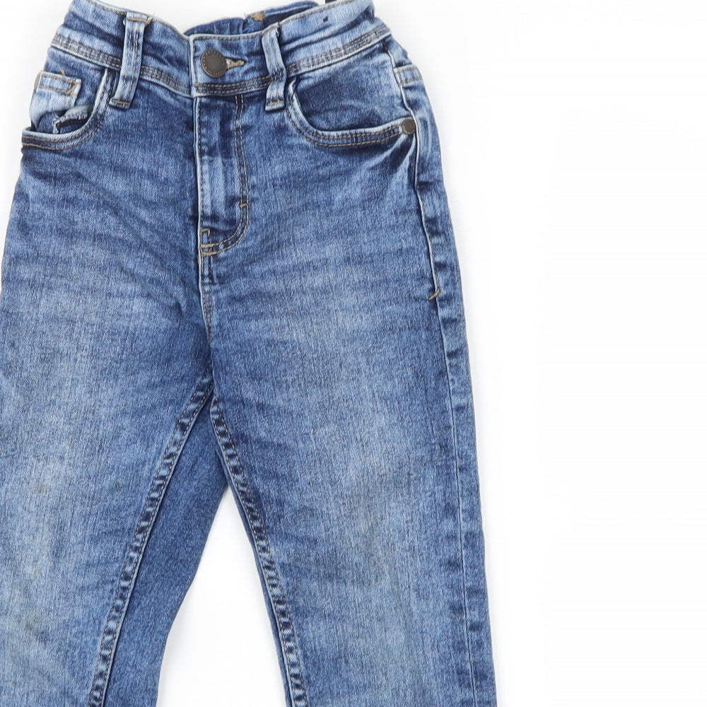 NEXT Boys Blue  Denim Straight Jeans Size 4 Years