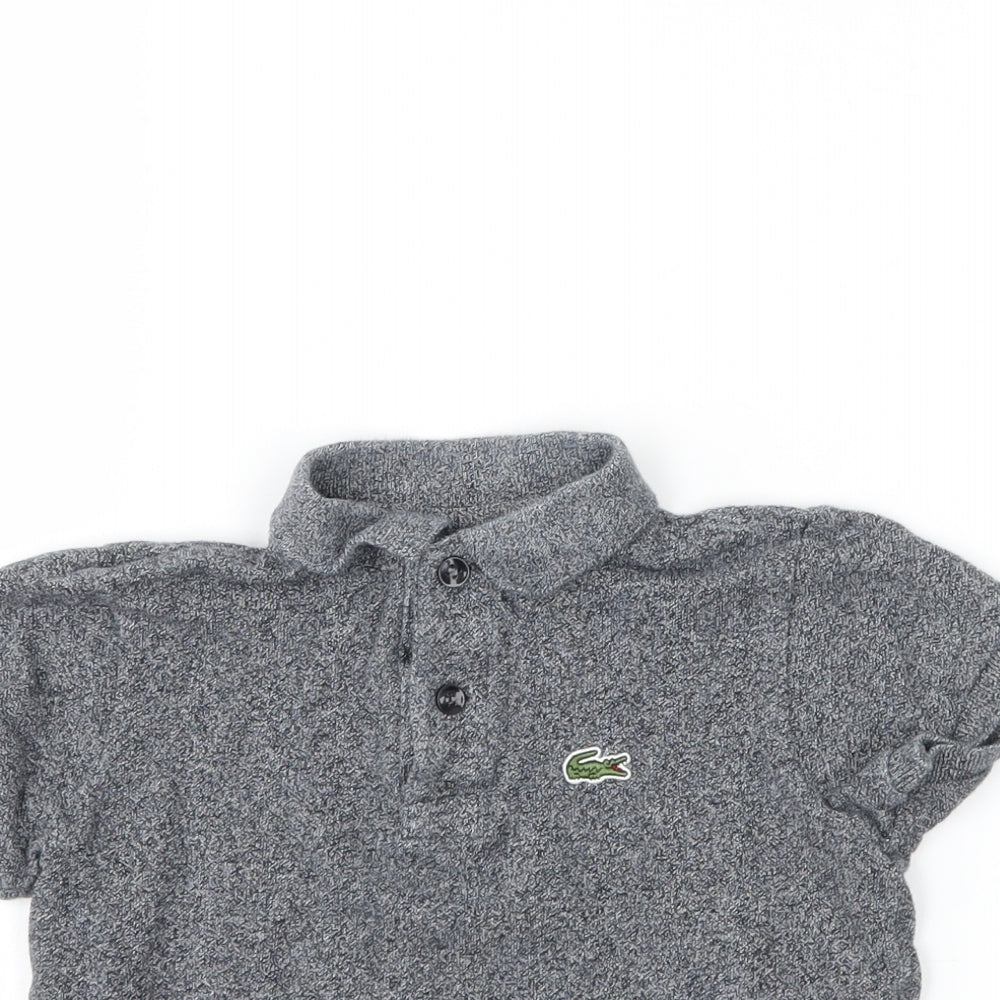 Lacoste Boys Grey   Basic Polo Size 4 Years