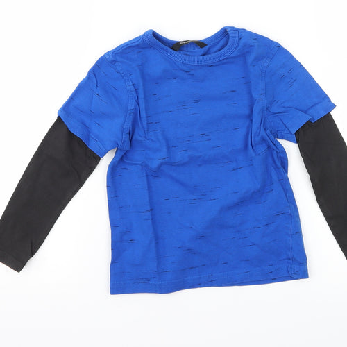 George Boys Blue   Basic T-Shirt Size 3-4 Years