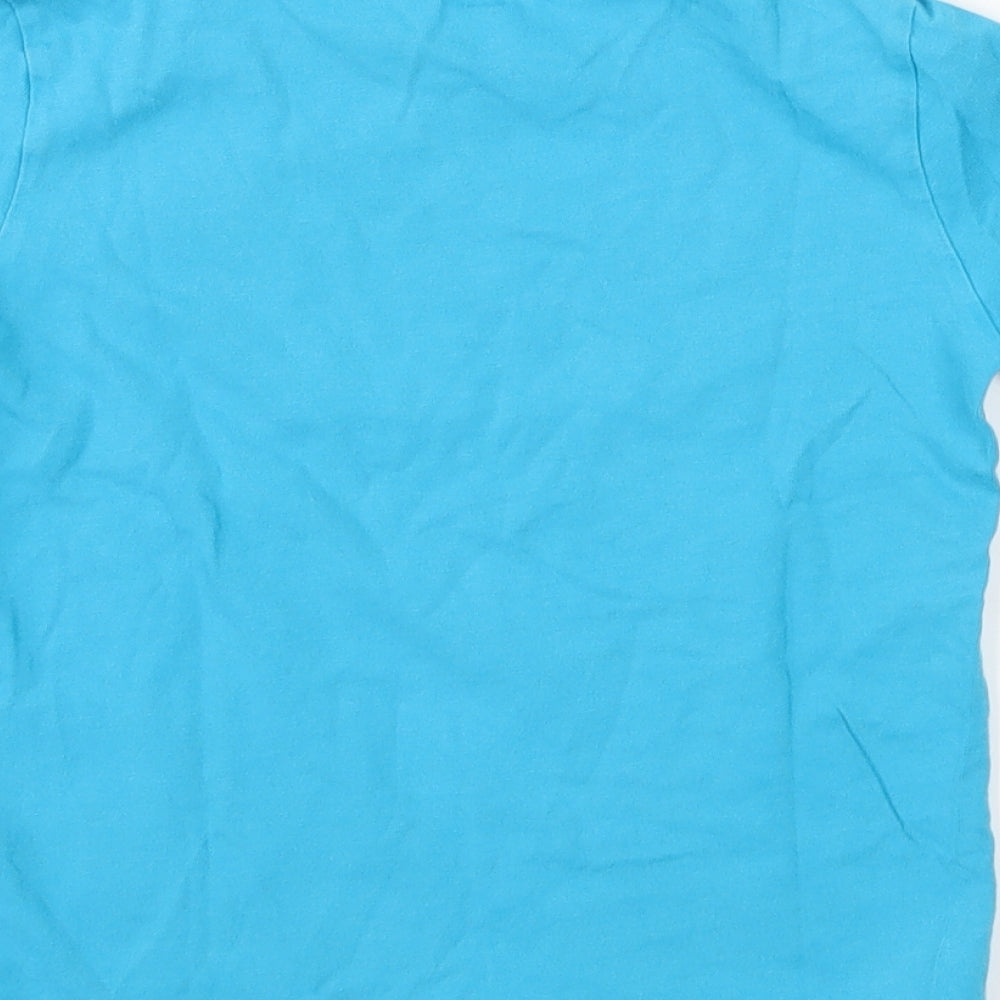 Diesel Boys Blue   Basic T-Shirt Size 4 Years  - graphic