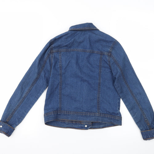 George Girls Blue  Denim Jacket  Size 9-10 Years