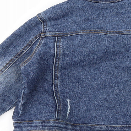 Matalan Girls Blue  Denim Jacket  Size 5 Years