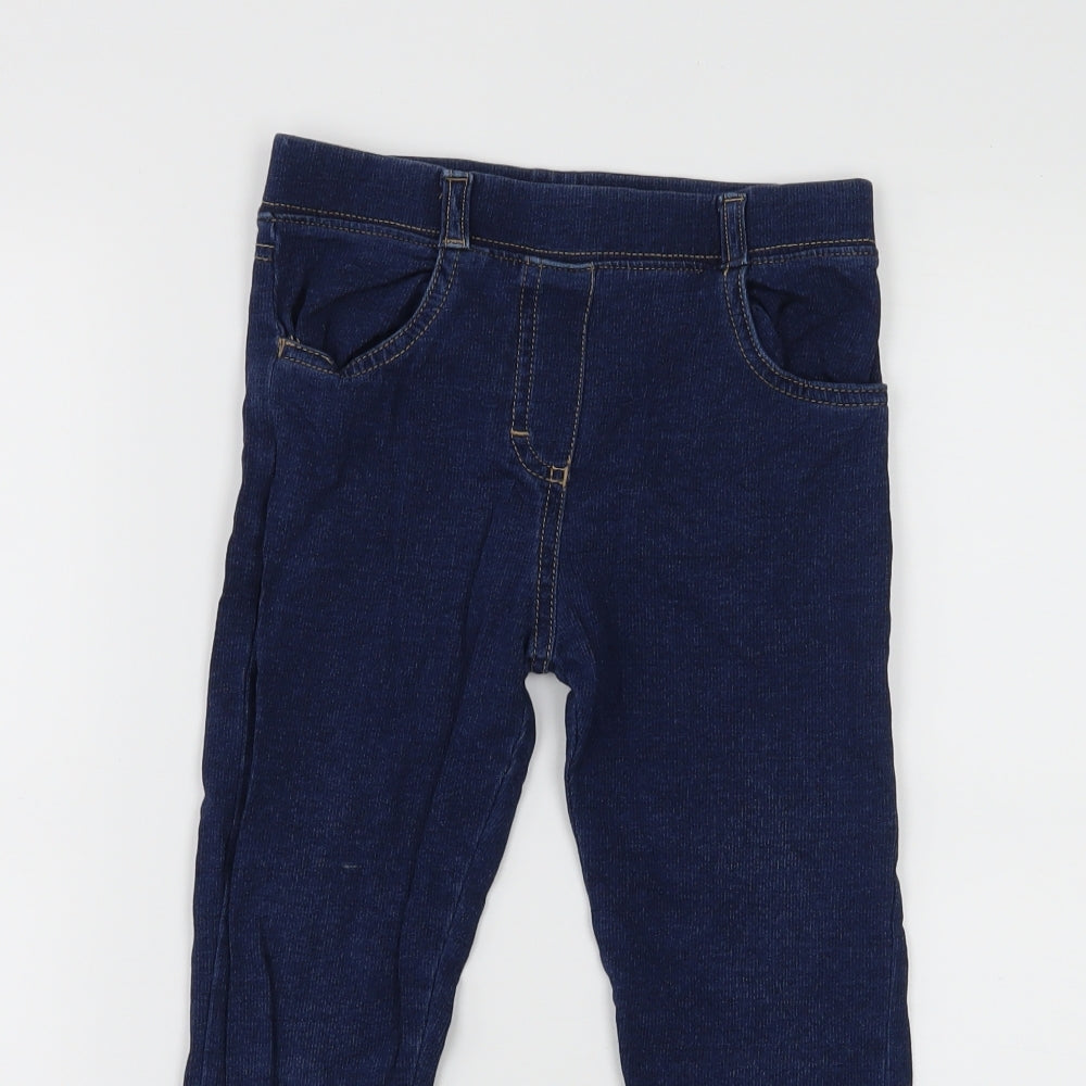 George Girls Blue   Jegging Jeans Size 5-6 Years