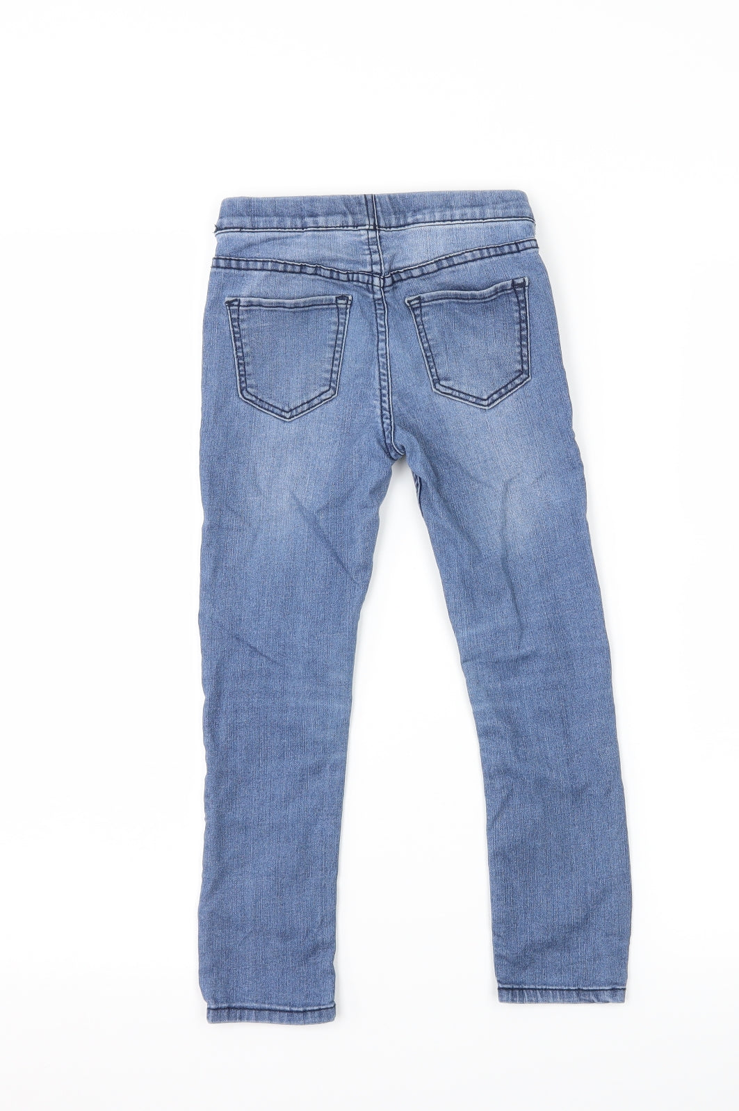 H&M Girls Blue  Denim Jegging Jeans Size 6-7 Years