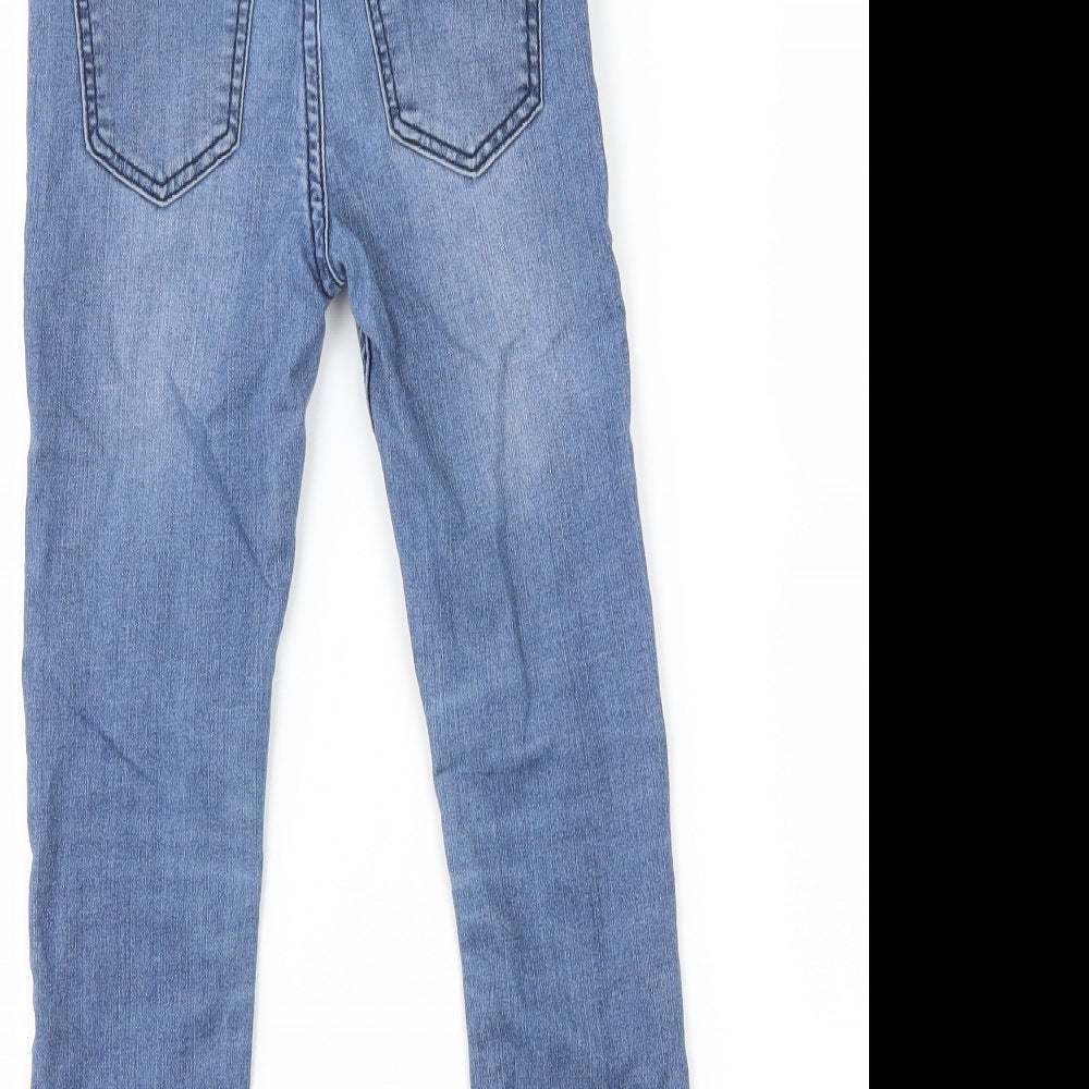 H&M Girls Blue  Denim Jegging Jeans Size 6-7 Years